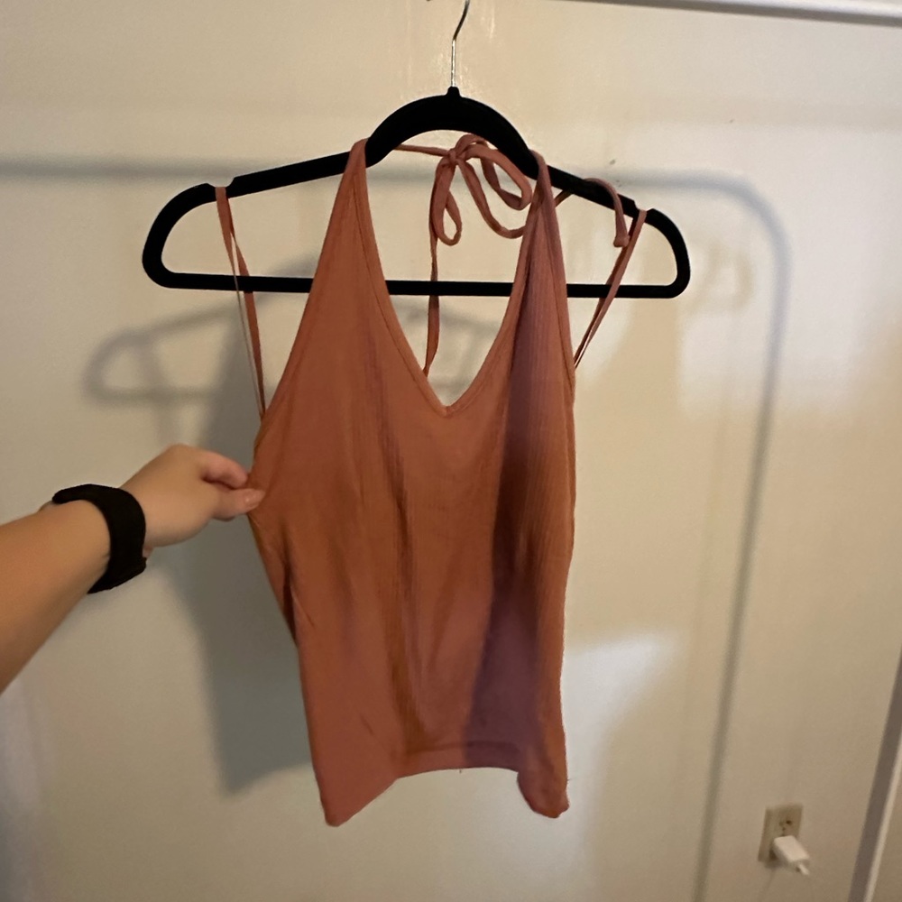 Ribbed Old Navy Halter Top